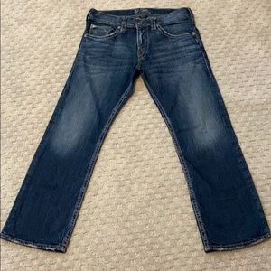 Mens Silver Jeans